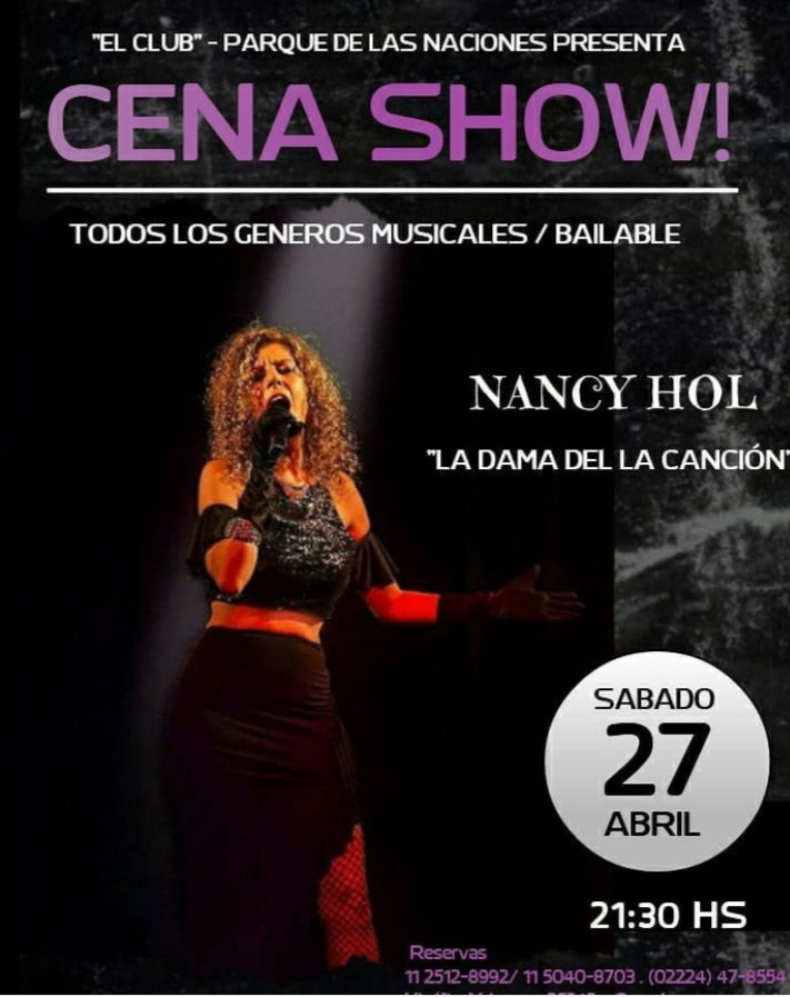 Gran Cena Show, Nancy Hol.
