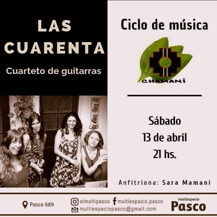 Ciclo de música, Chamaní.!