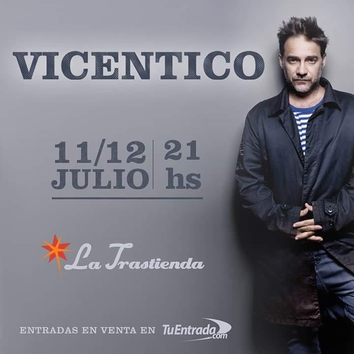 Vuelve con todo, Vicentico con un gran show.