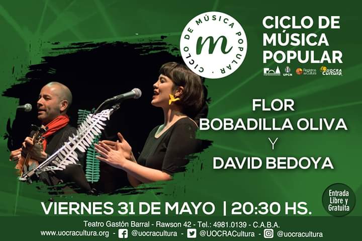 ¡Último concierto de MAYO! Este VIERNES 31 a las 20:30 hs.