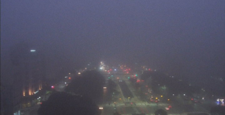 Buenos Aires, bajo una intensa niebla: hay demoras en el aeropuerto de Ezeiza.
