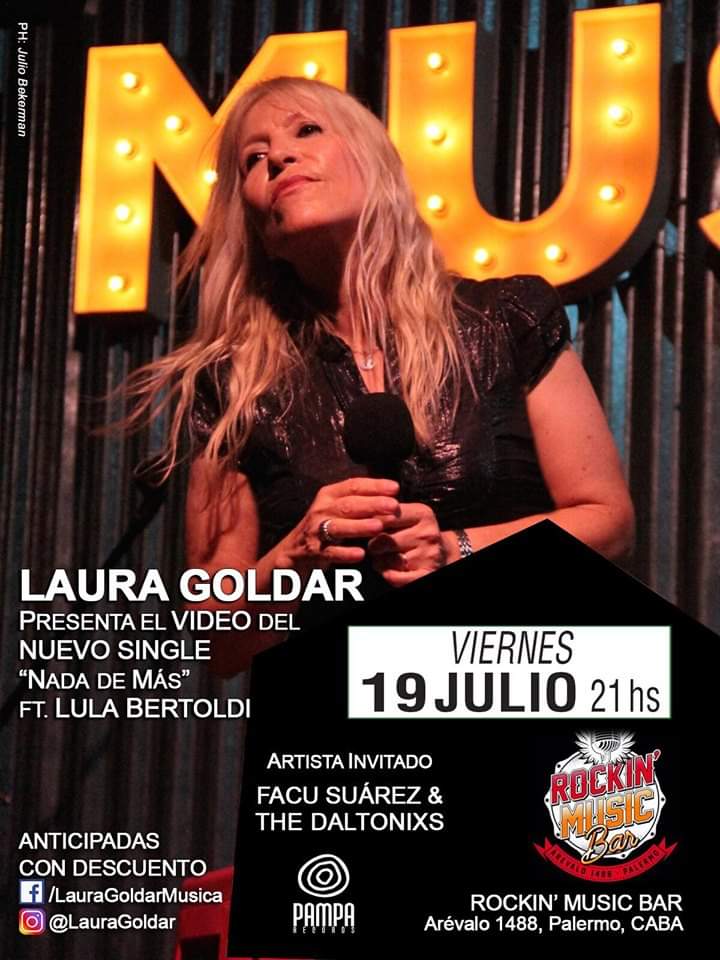 Nuevo show de Laura Goldar.
