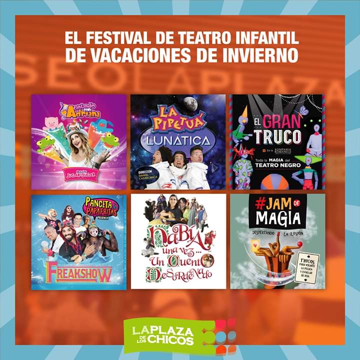 Vení a disfrutar de los mejores shows en familia, con el mejor festival de teatro infantil.