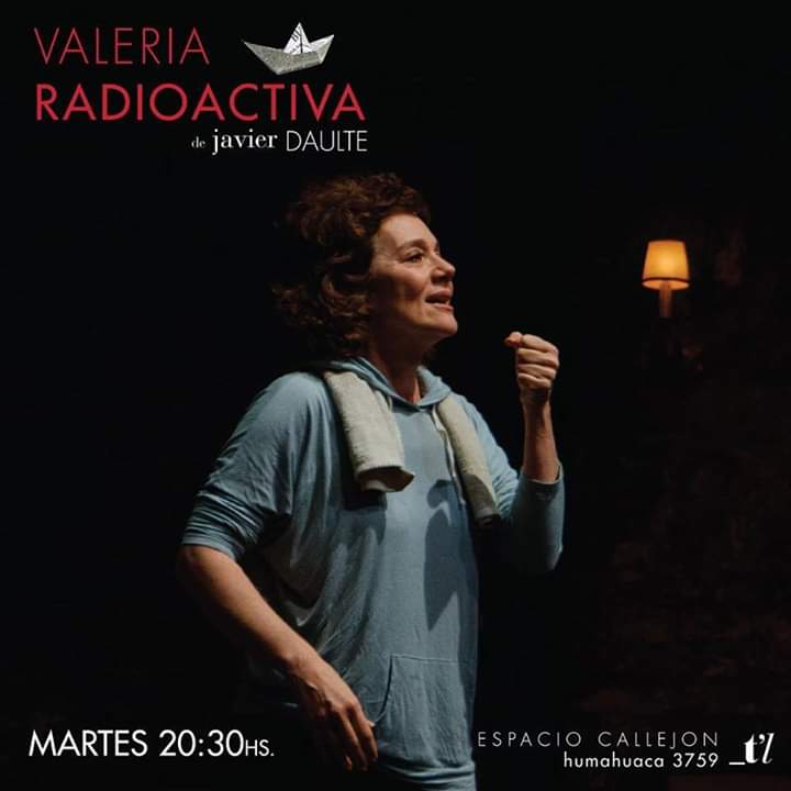 Vení a ver a MARÍA ONETTO en VALERIA RADIOACTIVA de JAVIER DAULTE.