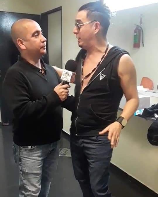 Entrevista, móvil en vivo desde camarines, Martín Gallo, la voz de Media Naranja.