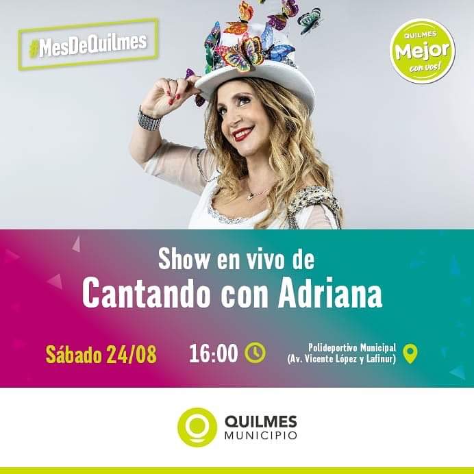 Show Cantando con Adriana.
