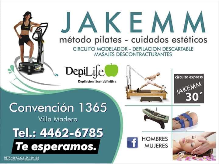 Jakemm Pilates-Cuidados estéticos.