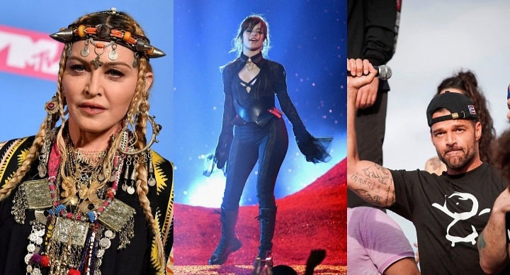 Madonna, Ricky Martin, J Balvin, Camila Cabello y Alejandro Sanz preocupados por los incendios en la Amazonias.