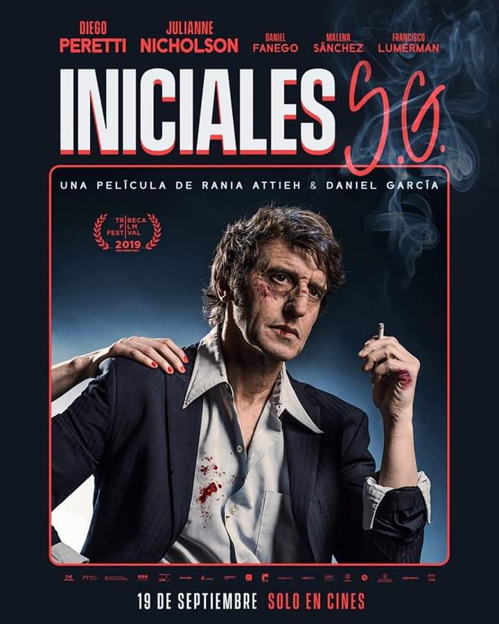 Con Diego Peretti y Julianne Nicholson.