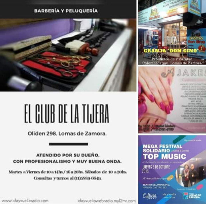 Gracias por ayudarnos a ayudar!!. Mega Festival Solidario Top Music.(3/10-20hs).