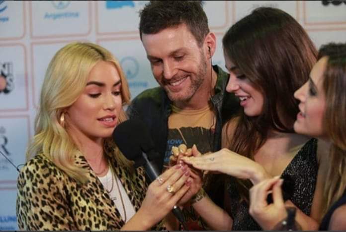 Lali Espósito, Marcela Morelo y Axel, juntos. El Festival Únicos, que aglutina a músicos argentinos y españoles.