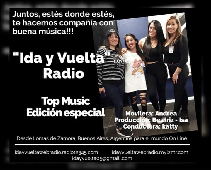 Ida y Vuelta tú radio on line & Top Music!!