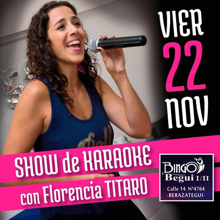 Este viernes volvemos a Karaokear a Bingo Begui.