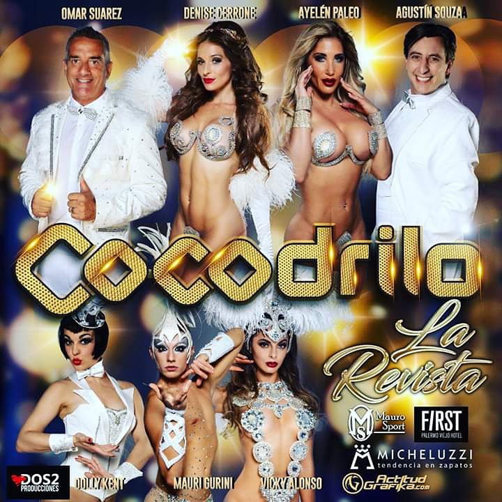 La gran revista de Cocodrilo en Carlos Paz.