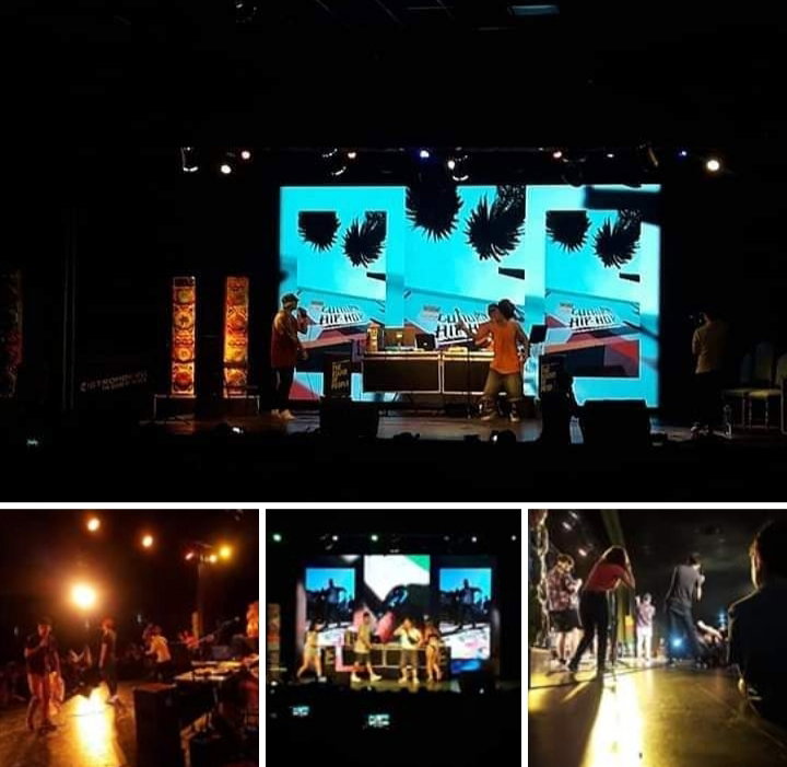 Ahora una tarde diferente sobre el escenario del Teatro "RAP EN TEATRO".
