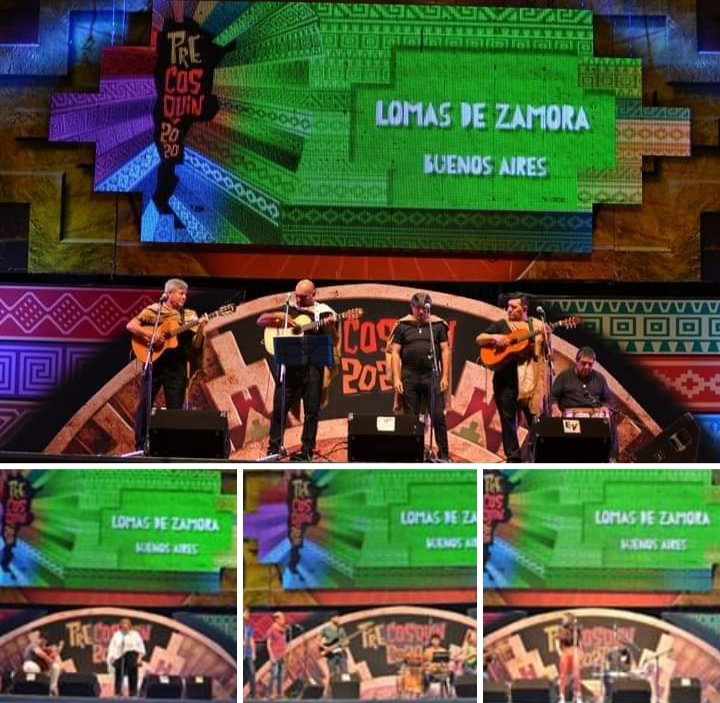 Parte de los representantes de la Sede Lomas de Zamora, Pre- Cosquín 2020.