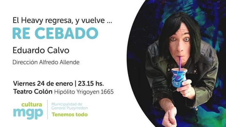 Este Viernes en Mar del. El Heavy regresa y vuelve. RE-CEBADO.