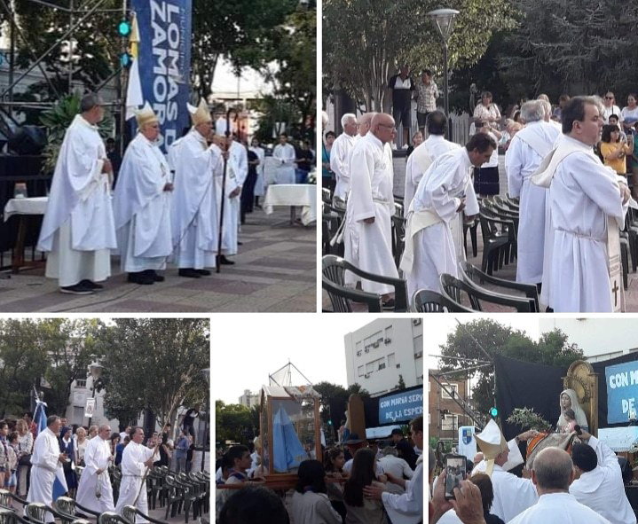 Homenaje a nuestra Señora de la Paz.!!