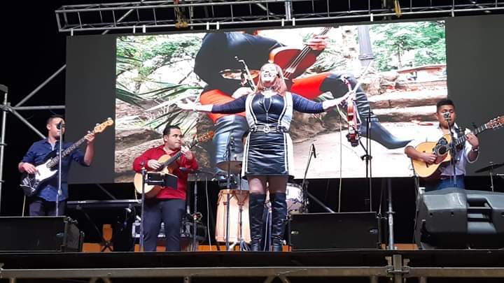 Alicia Cargniel estuvo en Sáenz Peña, su ciudad amada.