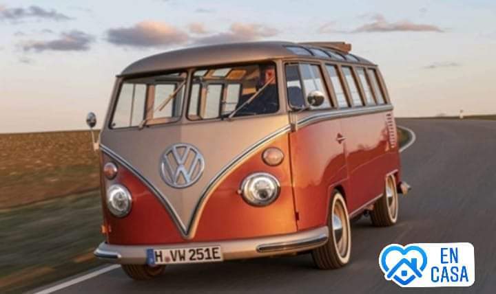 Nuevo Volkswagen e-Bulli: el clásico de 1966 pero renovado con un motor eléctrico.