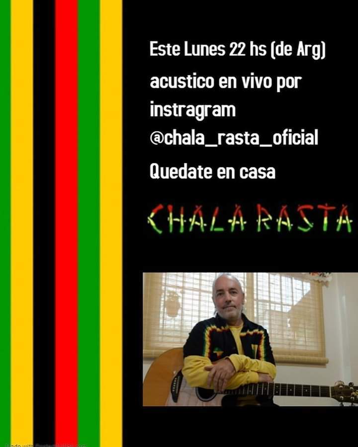 Se viene nuestro acustico en vivo por Instagram.