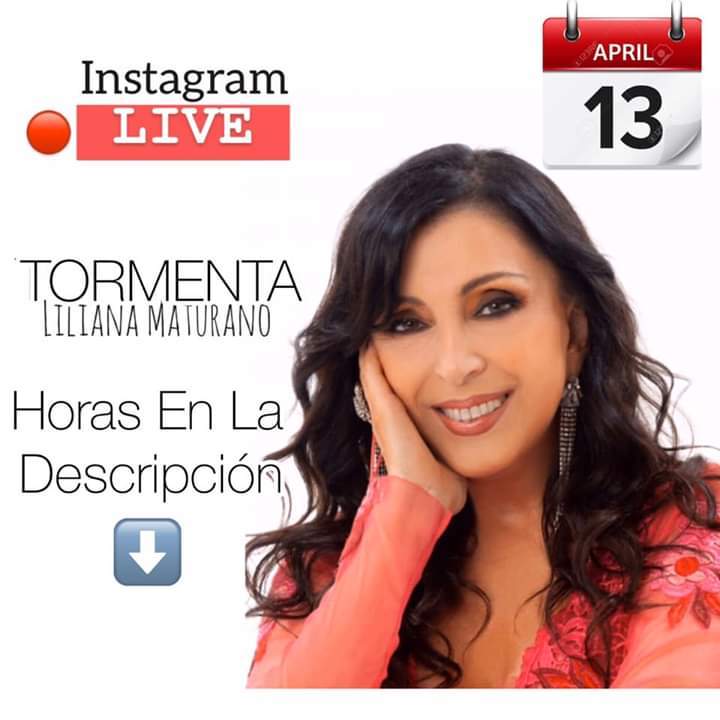 Lunes de Abril  trasmitiremos por Instagram.