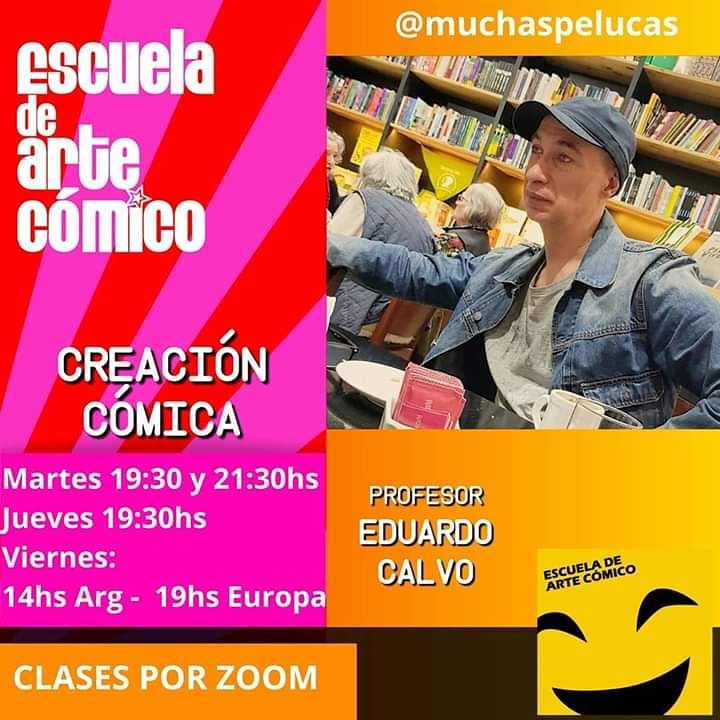 "Taller de Creación Cómica x zoom".