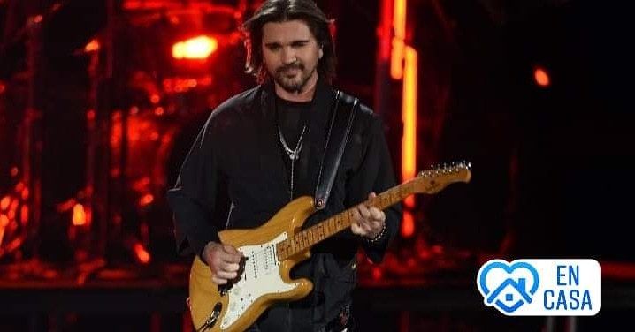 Juanes dio un show virtual con la Filarmónica de Bogotá.