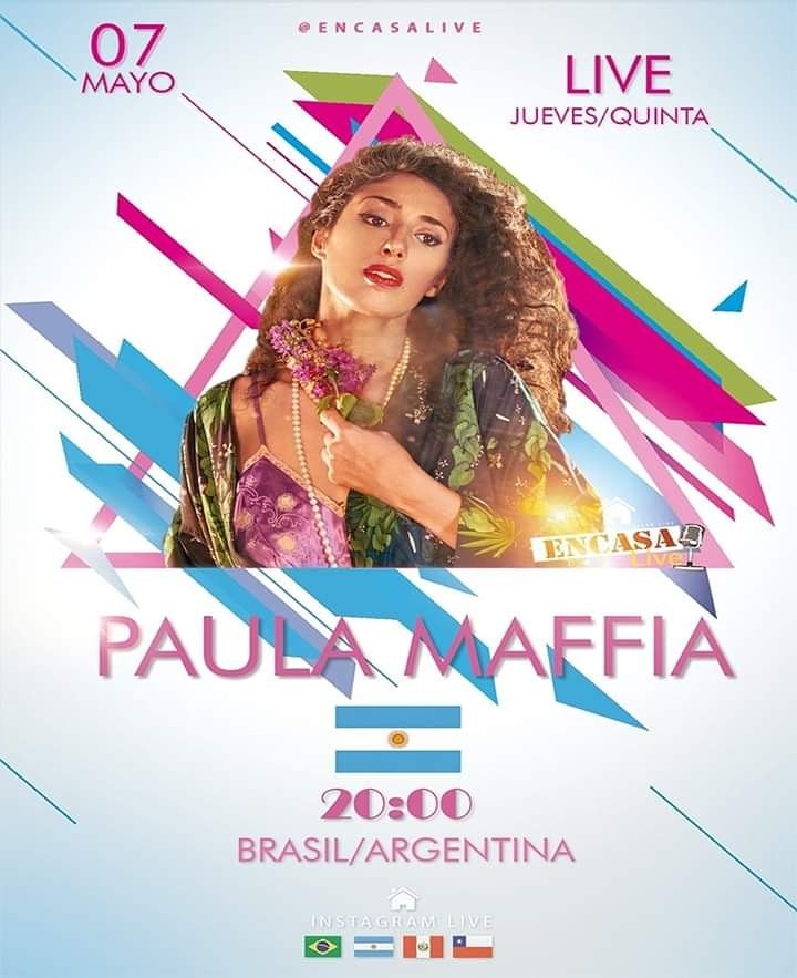 Paula Maffi, en vivo.!!