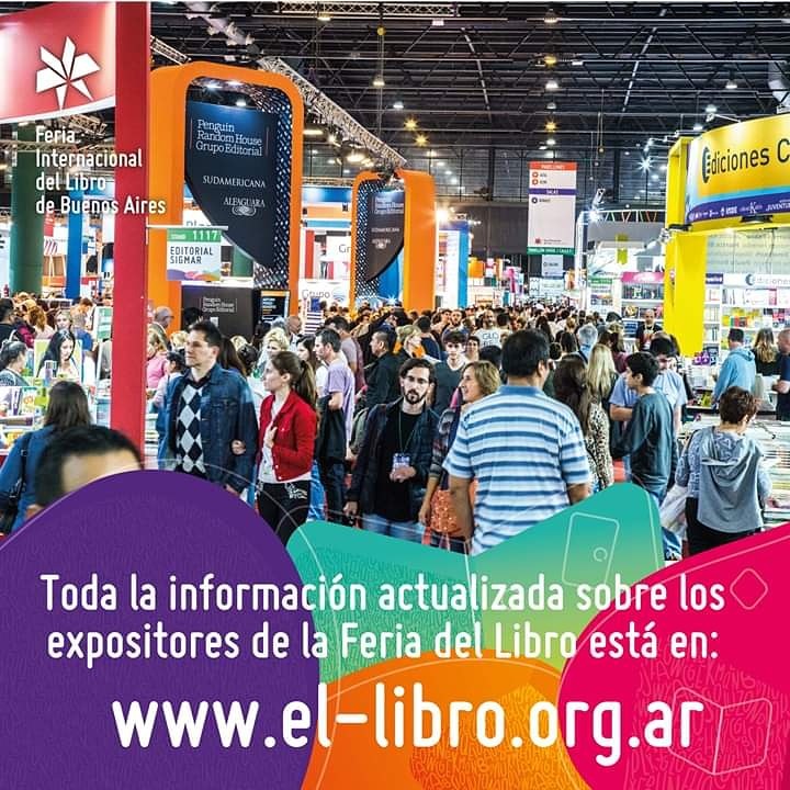 ¿Extrañás caminar por los pasillos de la Feria Internacional del Libro de Buenos Aires?
