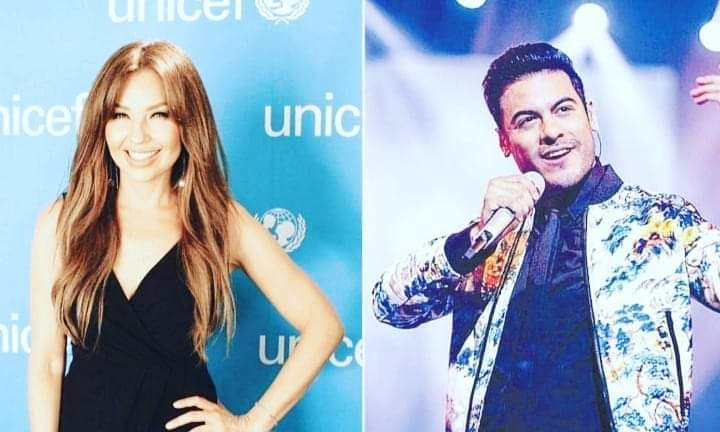 Thalía, Carlos Rivera y otros famosos hacen versión de "Color Esperanza".