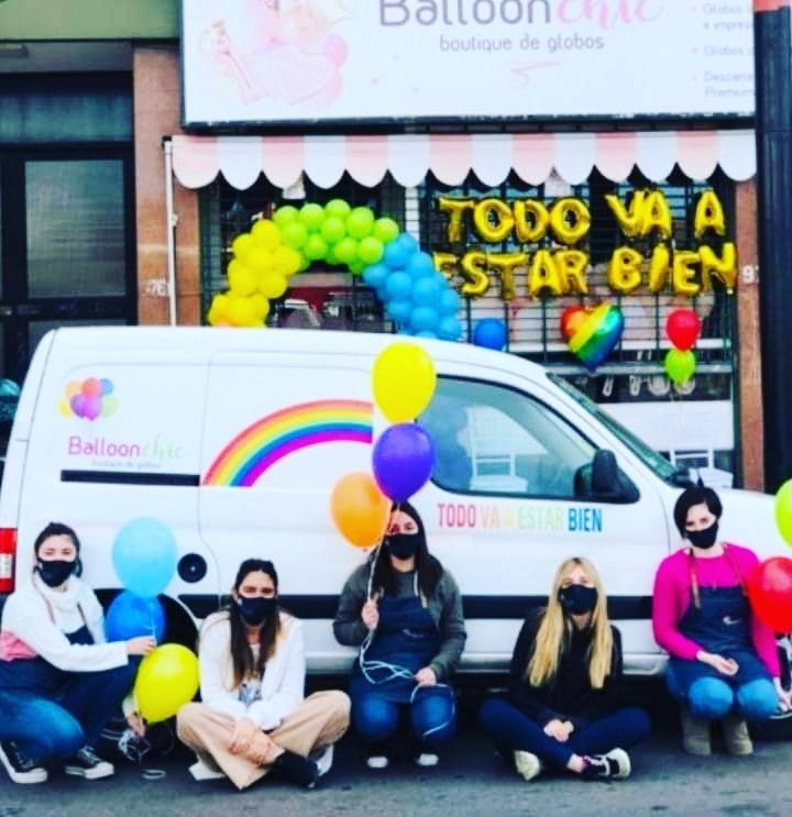 Preparan una suelta de globos para dar un mensaje de esperanza a Lomas y al mundo.