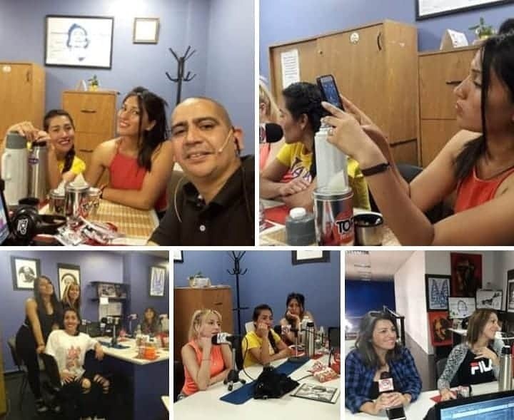 Unos de los lugares donde compartimos buena música, charlas, anécdotas, risas y compañía junto a excelentes compañeras!!