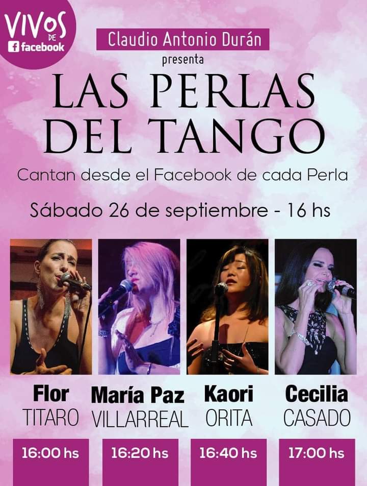 En vivo Las Perlas del Tango.