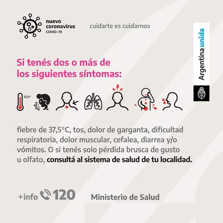 Ministerio de Salud de la Nación.