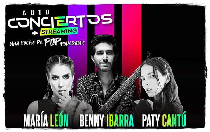 Paty Cantú anunció su primer autoconcierto en la Curva 4 del Autódromo Hermanos Rodríguez, en México.