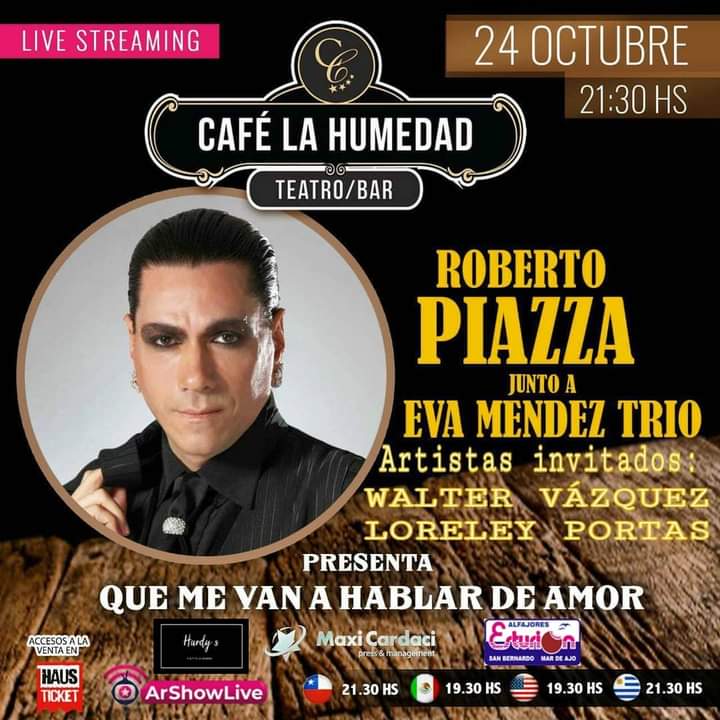 Excelente show, Roberto Piazza.