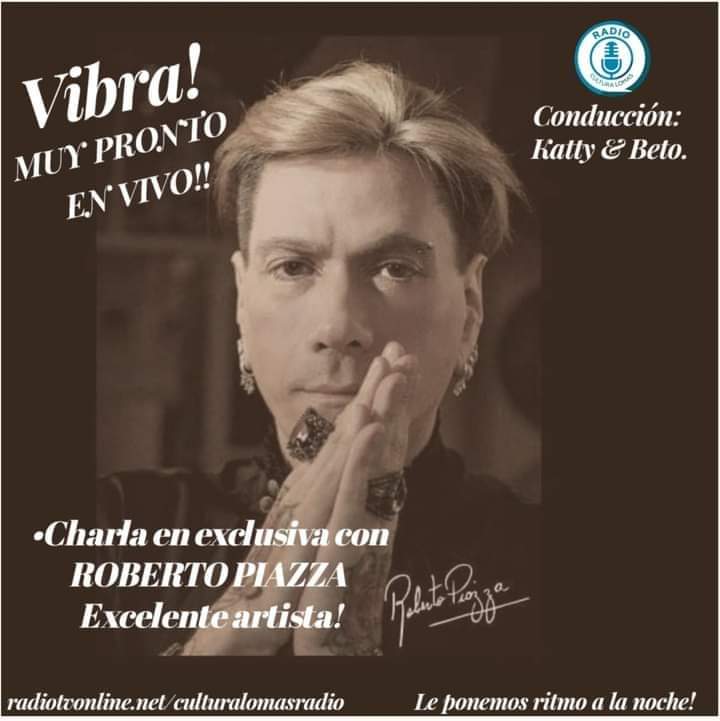 Prepárate muy pronto nos contactamos con Roberto Piazza, (Diseñador de alta moda).