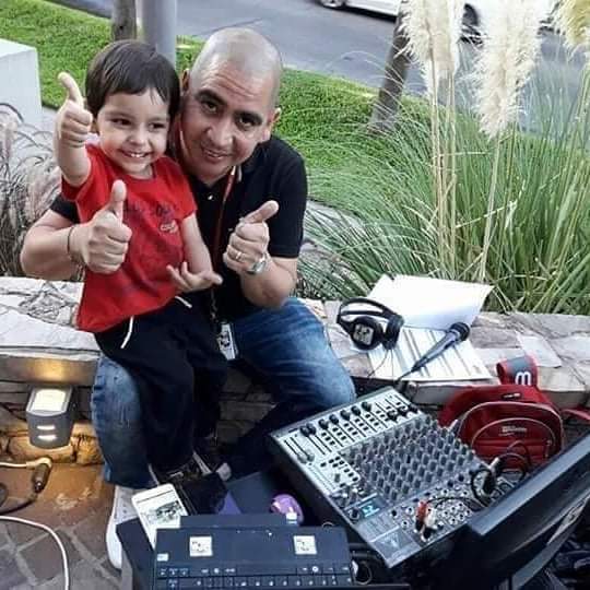 De chiquito ya estaba acompañandome!