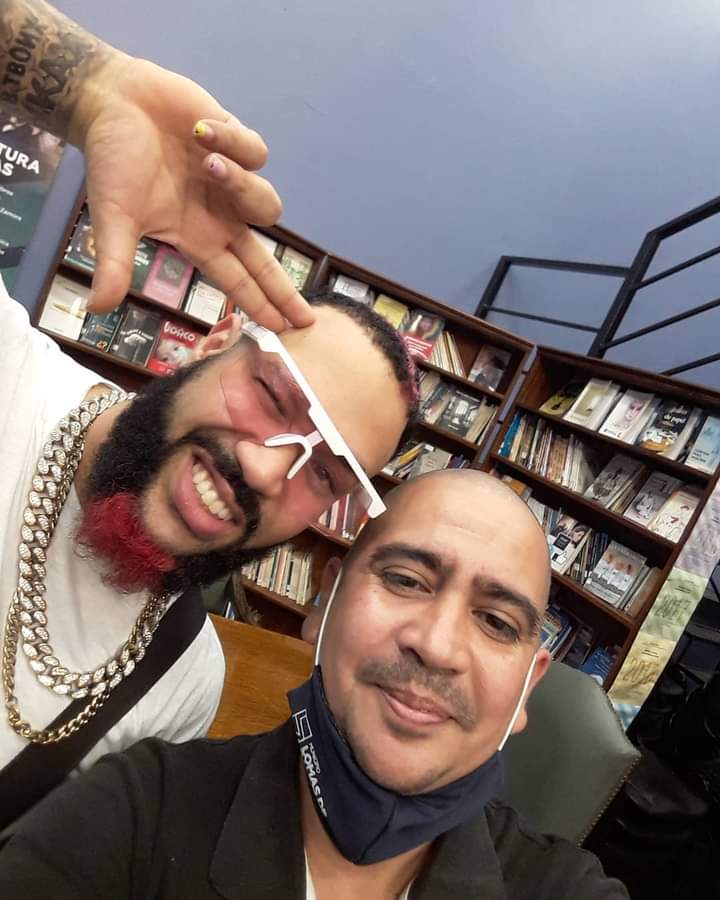 Junto a un excelente artista internacional.