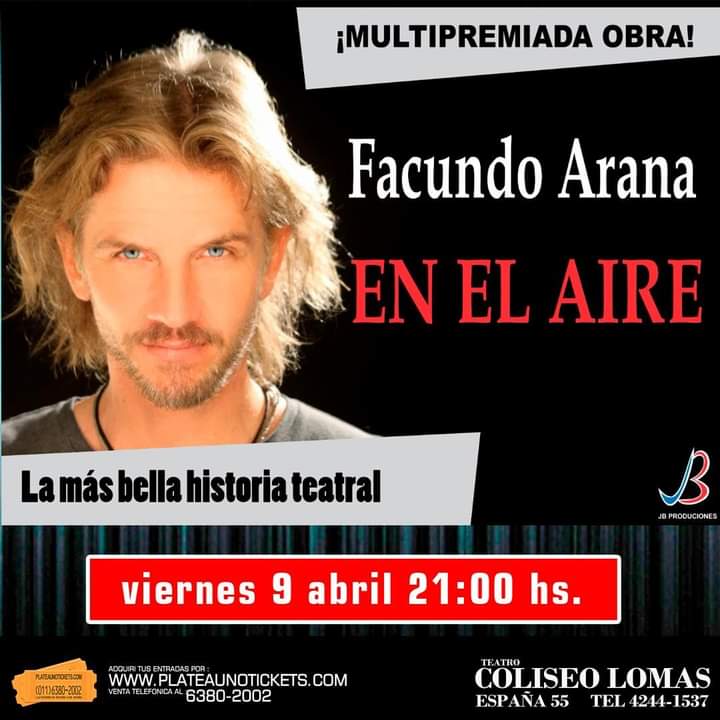 Facundo Aranda en Lomas de Zamora.