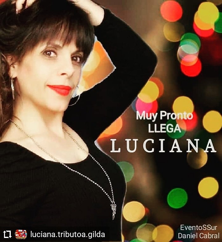 Luciana, tributo a Gilda.