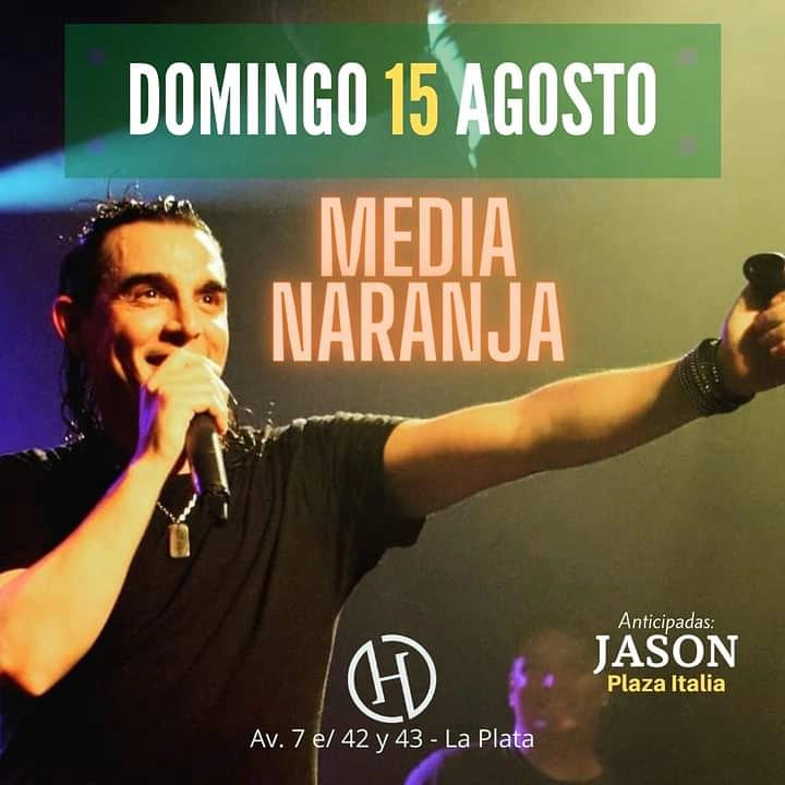 Volvemos a los show presenciales, imperdible Media Naranja.