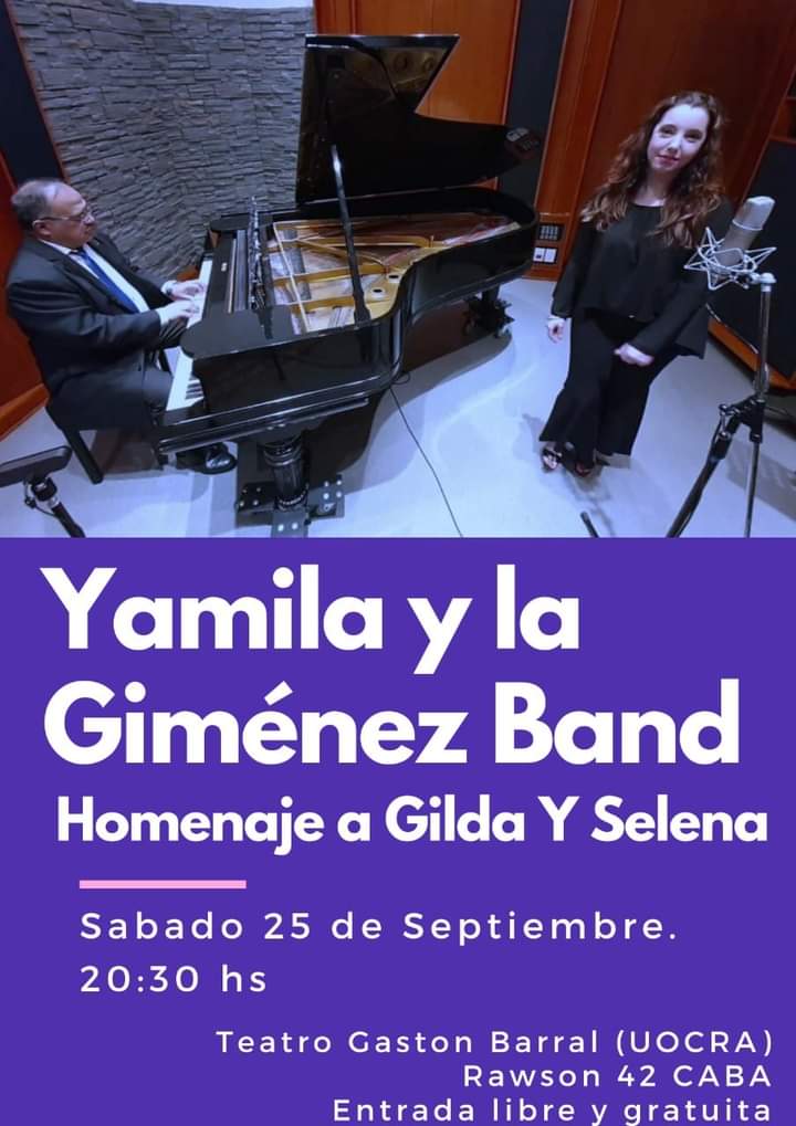 Yamila y la Giménez Band.