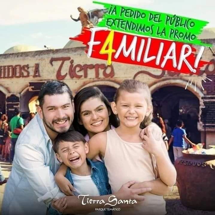 Este fin de semana continuo la promoción familiar.