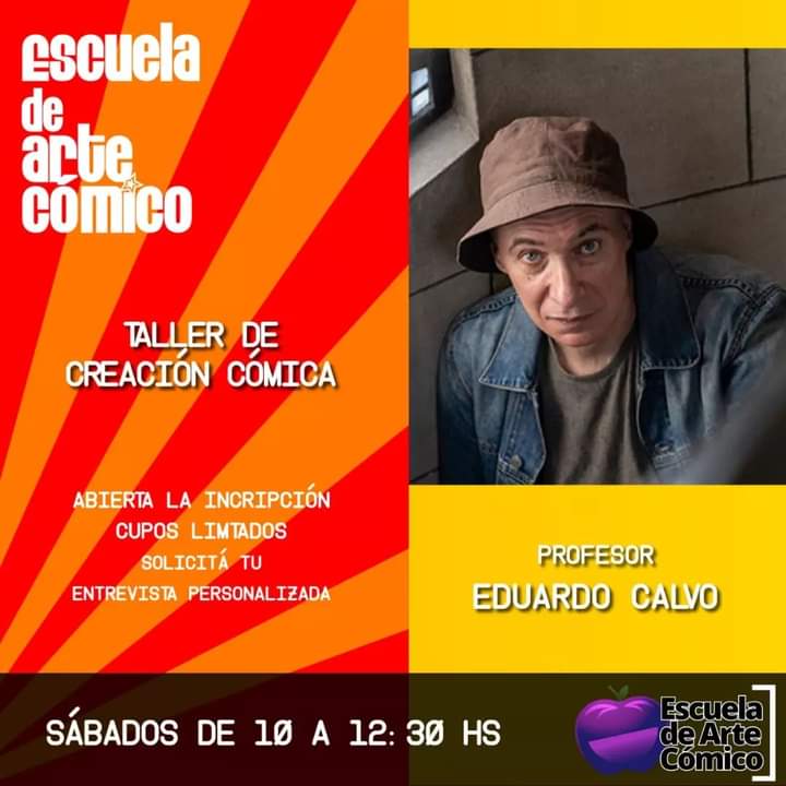 Nuevo Taller de Teatro Cómico dictado por Eduardo Calvo.