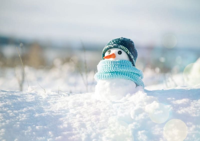 Es viernes, comienza el Poncho y parece que el clima lo sabe.☃️