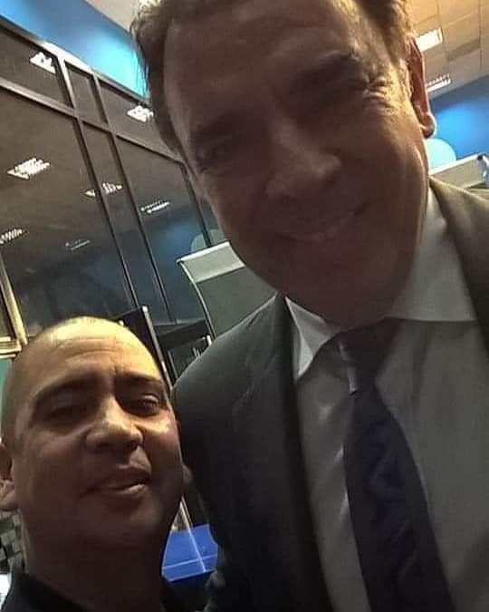 👉 Junto a un gran periodista, Luis Otero!