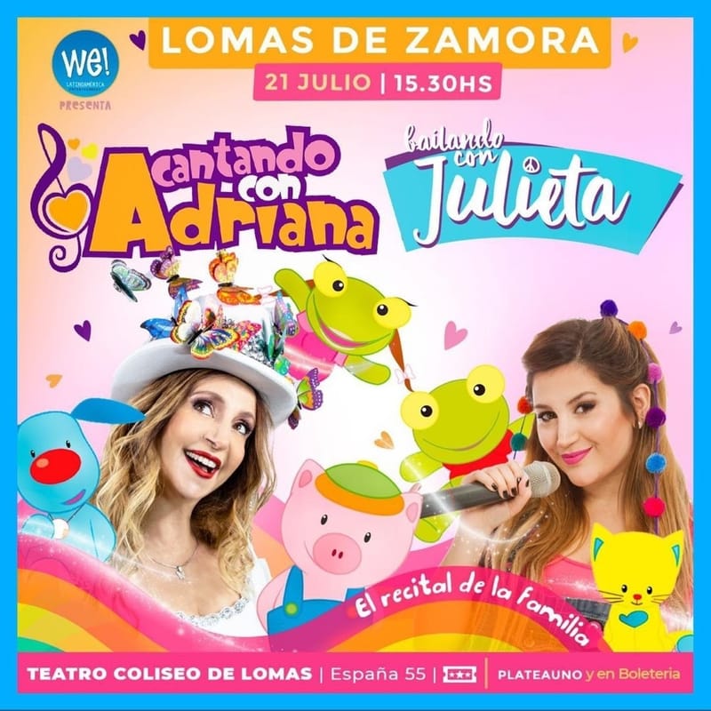 👉 Estas vacaciones de invierno no podes perderte de cantando con Adriana.☃️