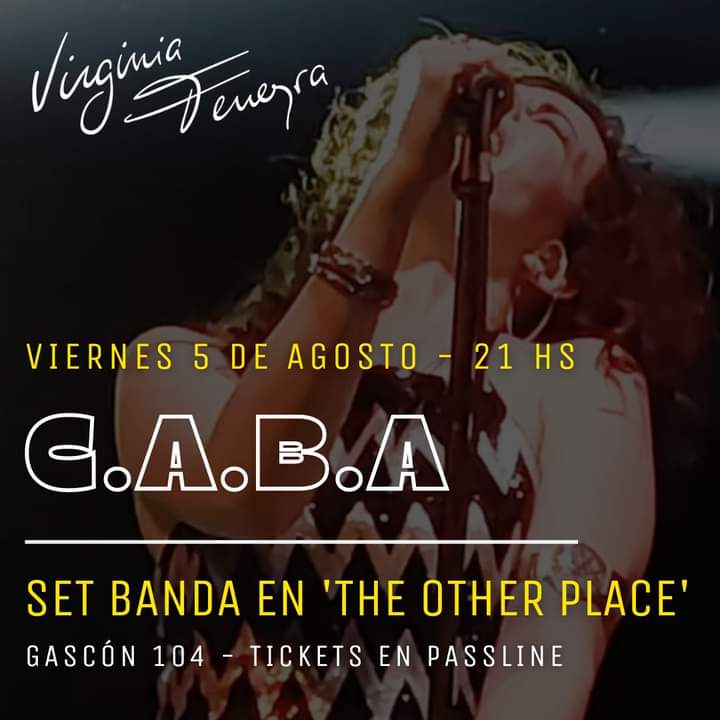 👉 Virginia Ferreyra se presenta en C.A.B.A 👏